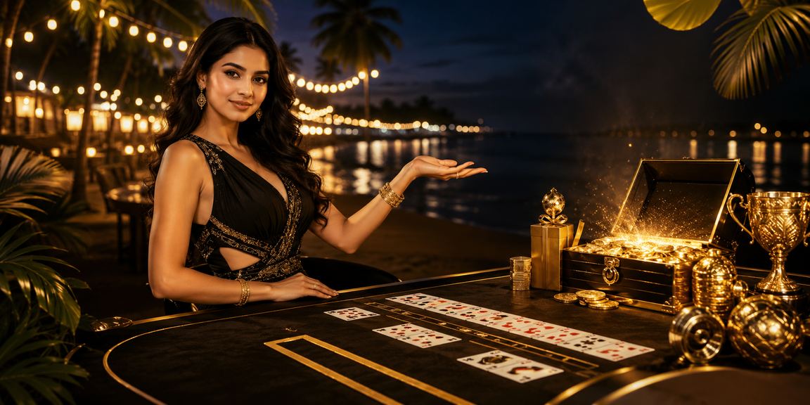 কক্সবাজার সমুদ্র সৈকতে আন্দার বাহার খেলছেন একজন খেলোয়াড়