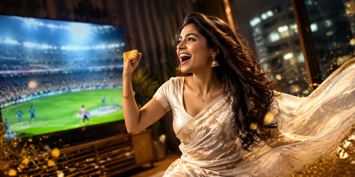 রাজশাহীতে শাড়ি পরে বেটিং গেম খেলছেন একজন বাংলাদেশি মহিলা